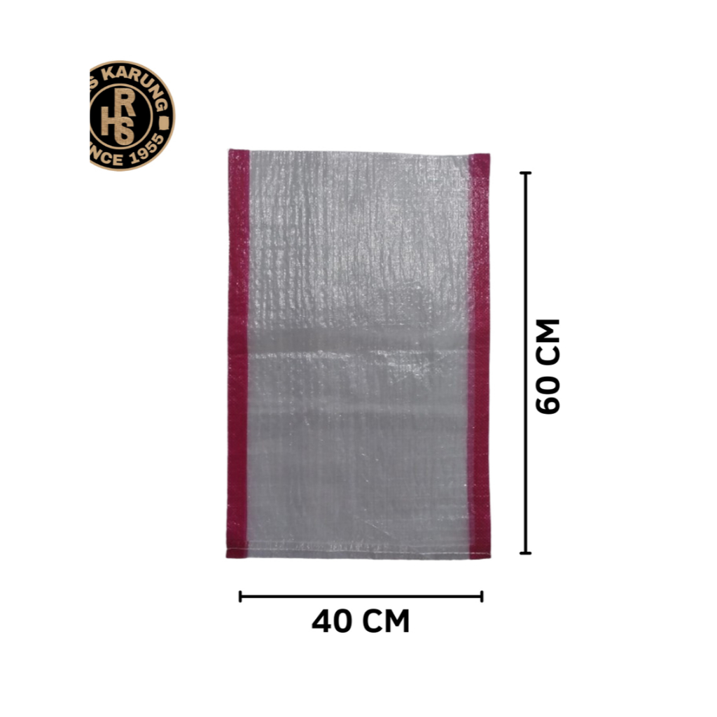 Karung Beras 15 Kg (Ukuran 40 x 60 Cm)