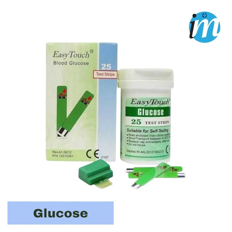 Strip Easy Touch Gula  Isi Ulang Easy Touch Gula  Easy Touch Glucose