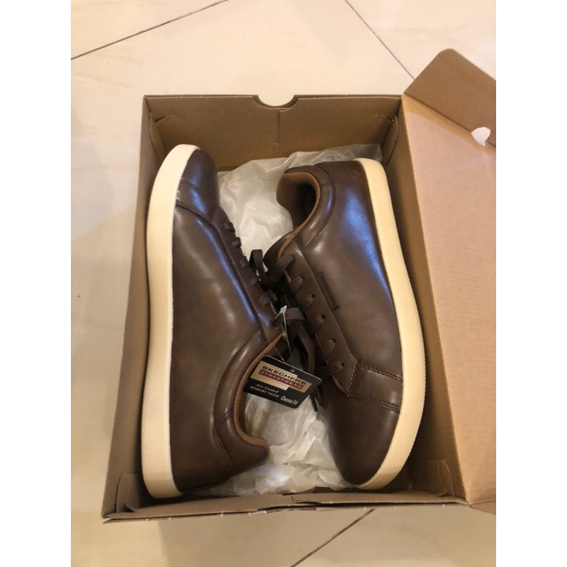 sepatu skechers streetware memory foam classic fit