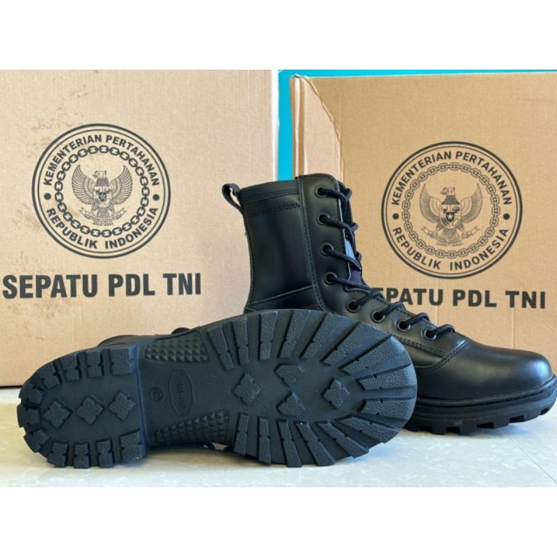 SEPATU PDL JATAH TNI KEMHAN TERBARU ORIGINAL