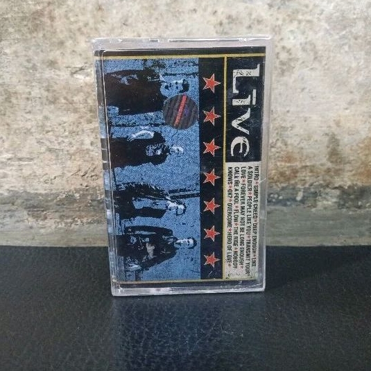kaset pita Live SEGEL kaset Alternative rock