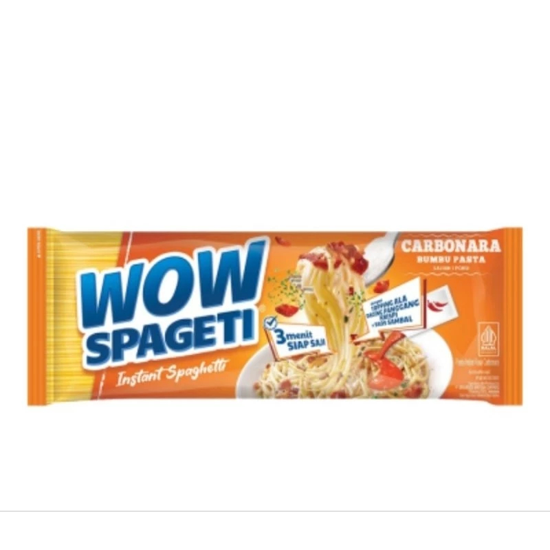 

Wow Spageti Carbonara 88gr