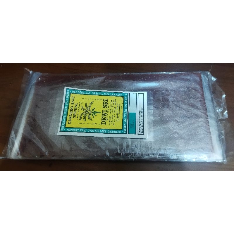 

DENDENG SAPI SPESIAL "DEWI SRI" MANIS 1KG ( 200GR X 5 )