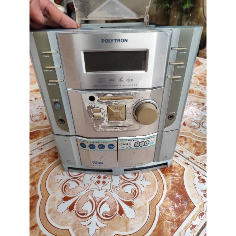Head atau Mesin Radio,  Bazzoke Polytron Radio Jadul Antik Mempesona.