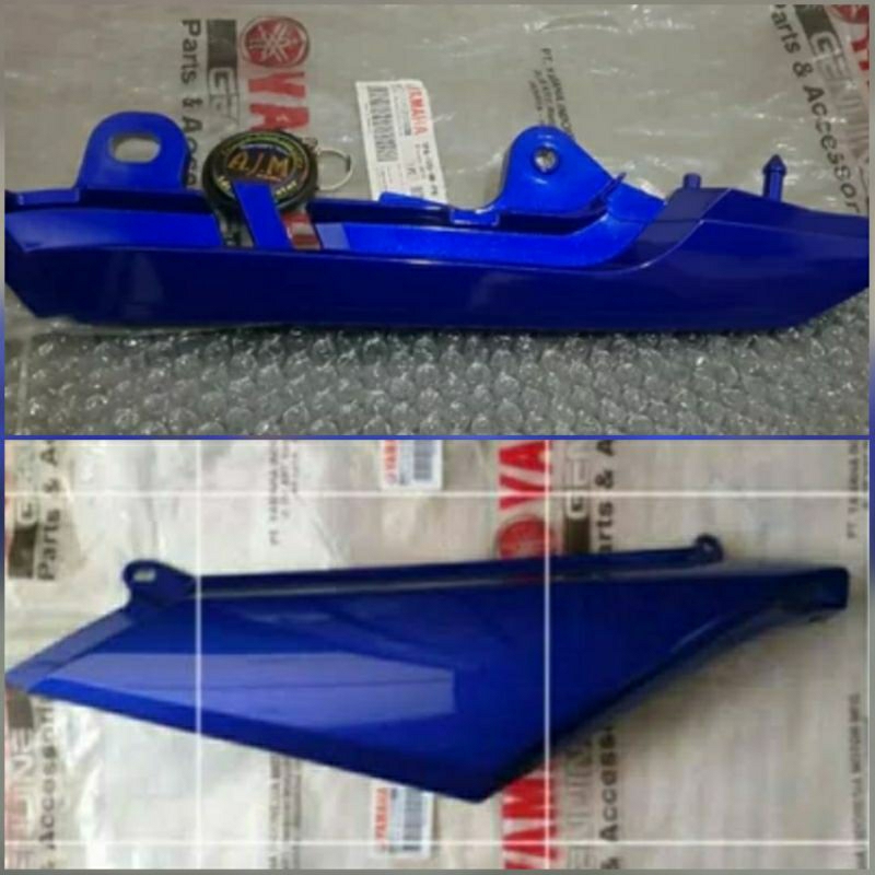 body dan behel kiri new vixion nva nvl biru original yamaha