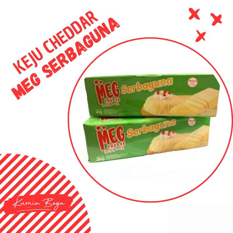 

Keju | Meg Cheese serbaguna | 2kg