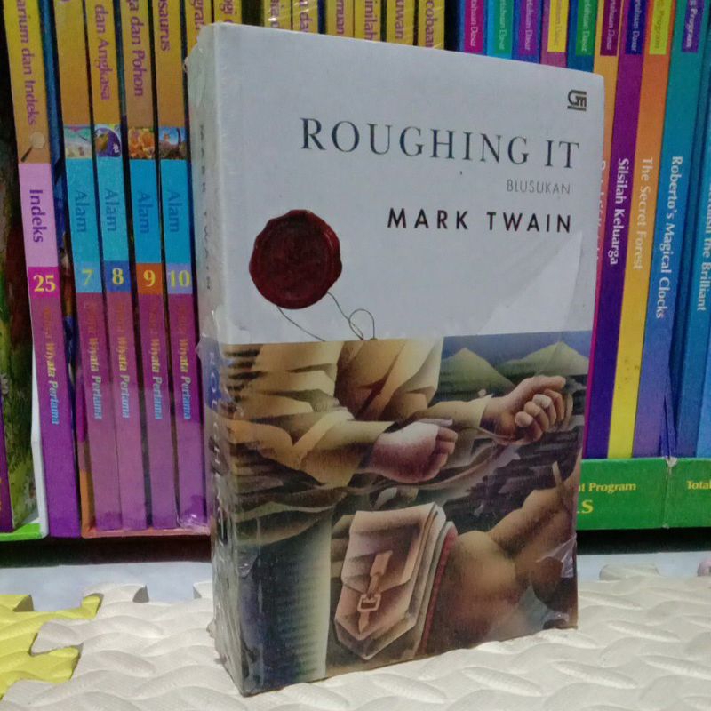 NOVEL KLASIK MARK TWAIN ROUGHING IT BLUSUKAN ORIGINAL