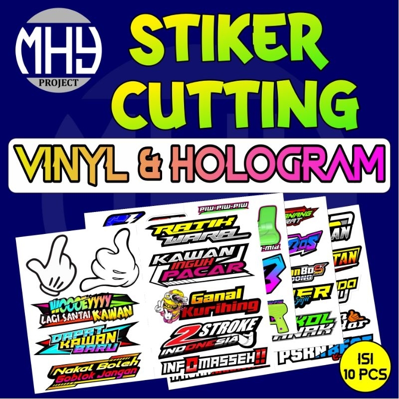

STIKER PACK KATA KATA VIRAL ISI 10 STICKER VIRAL