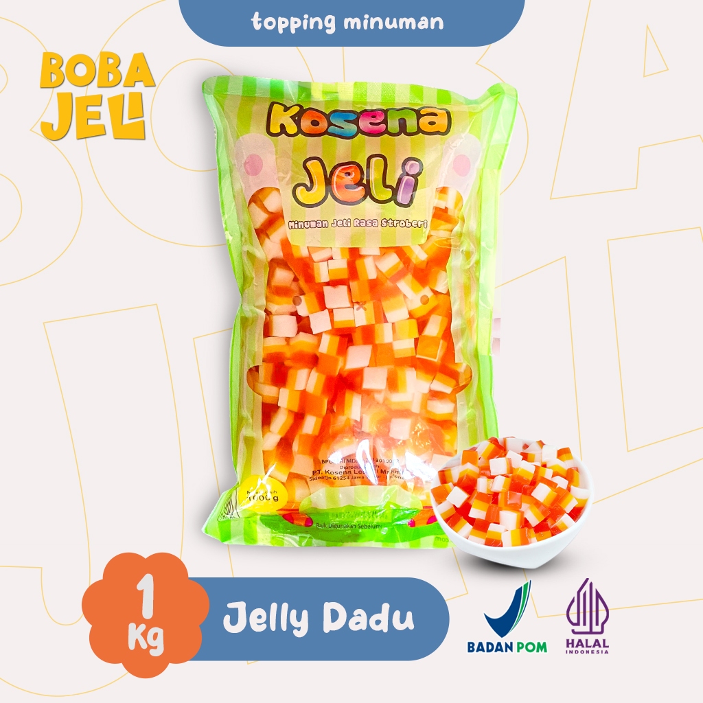 

Jelly Lapis Dadu Warna Kosena 1kg