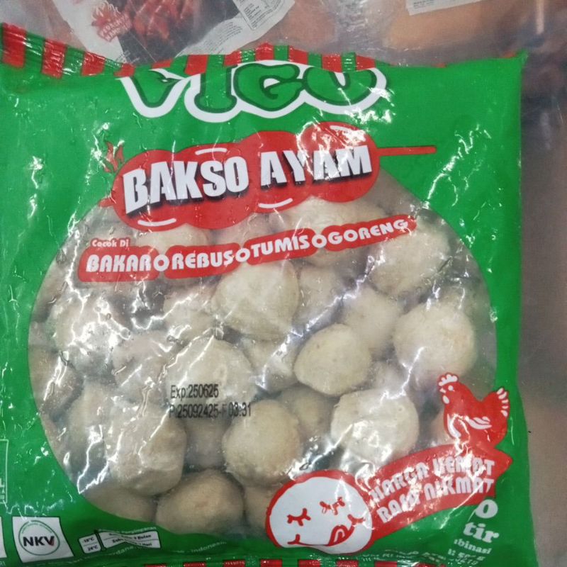 

vigo bakso ayam 500gr isi 30