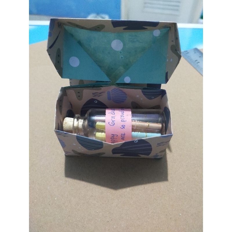 

Giftbox mini origami untuk botol 30 ml