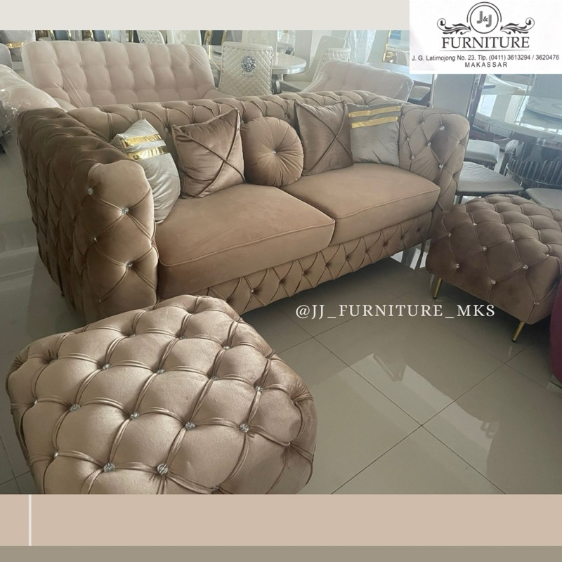 Sofa minimalis sofa elegan mewah makassar sofa murah
