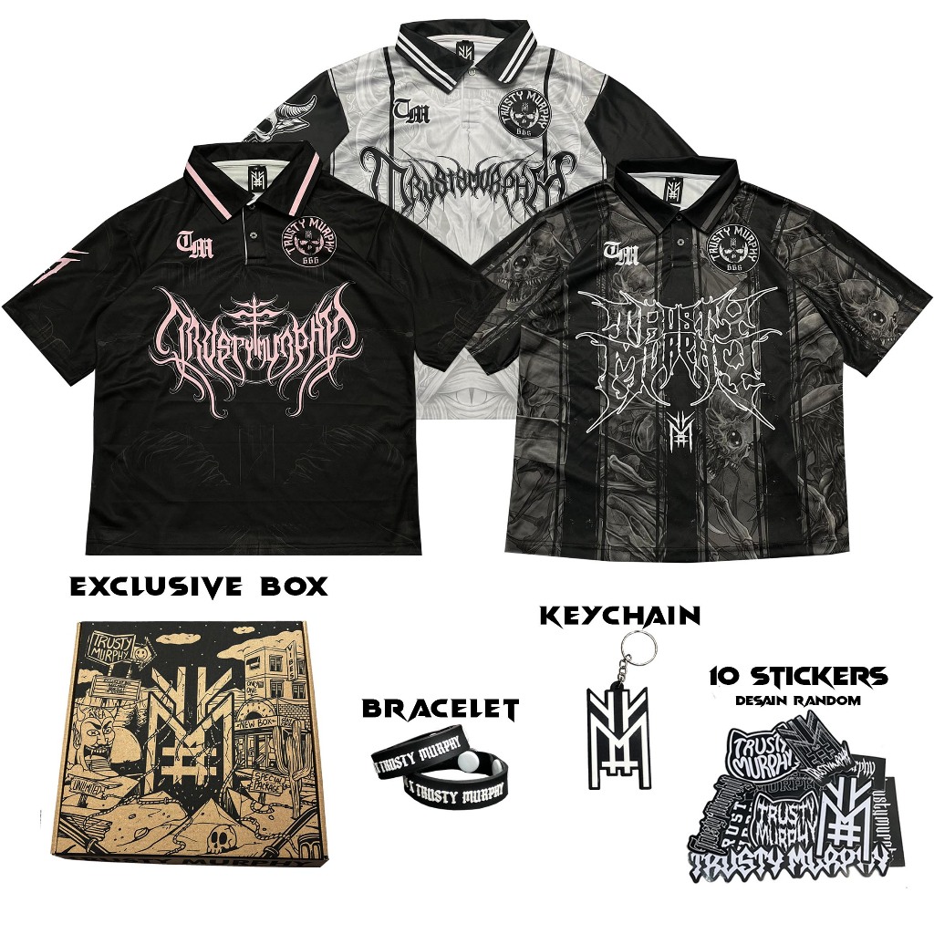 Trusty Murphy | Oversize Jersey Darkness