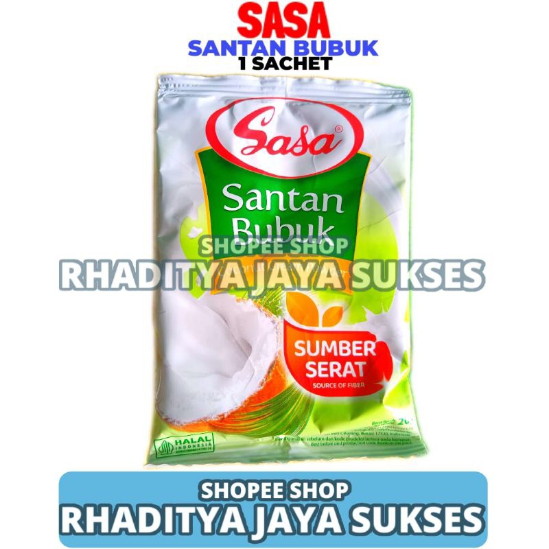 

Santan Kelapa Bubuk Sasa Sachetan Ecer