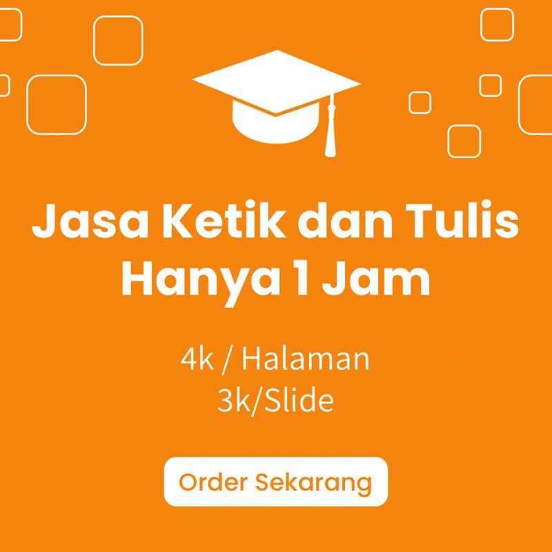 

Pengerjaan Ketik Semua Tugas Satu Hari Selesai