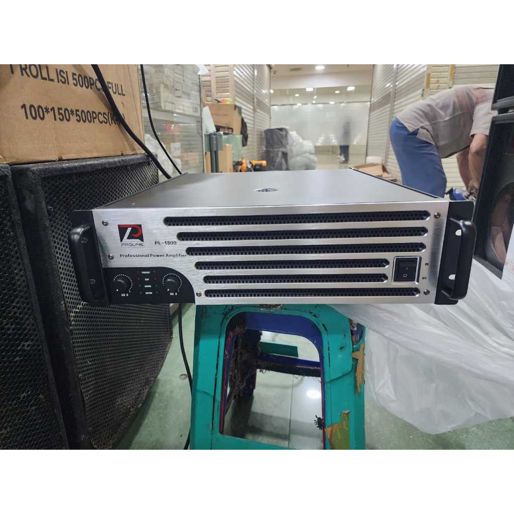 Power amplifier Pasline PL 1800 original pasline / PL -1800 / PL1800
