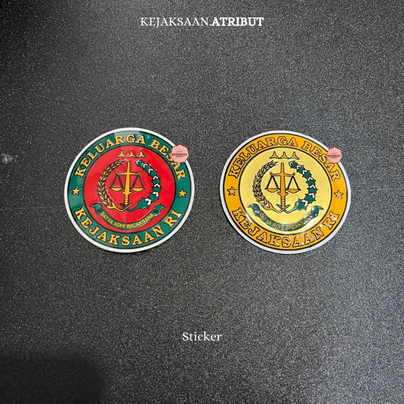 

Sticker Bulat Logo Kejaksaan
