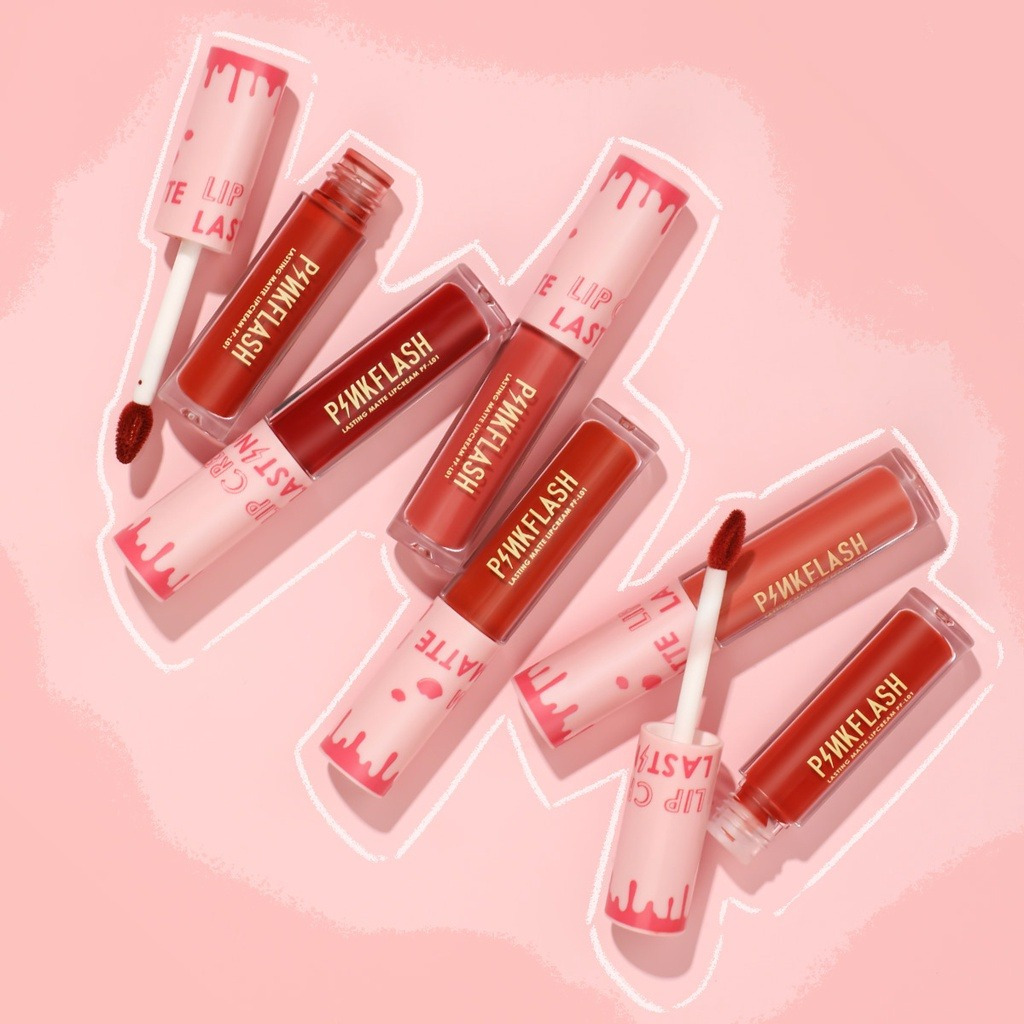 Lip Cream Pinkflash Lip Matte Pinkflash Lipstick Matte Pinkflash Lipstick