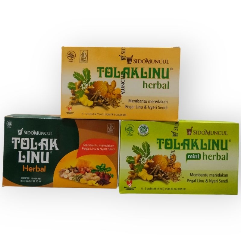 TOLAK LINU/ sidomuncul tolak linu/ herbal/ tolak lini mint