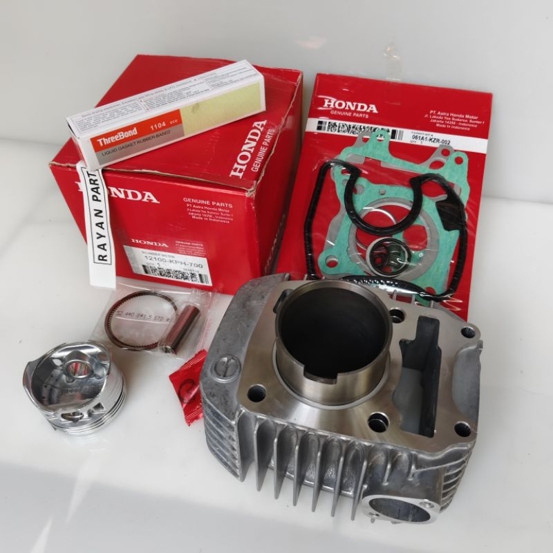 blok seher supra x 125 lama karbu kph blok+piston+ring piston+top set