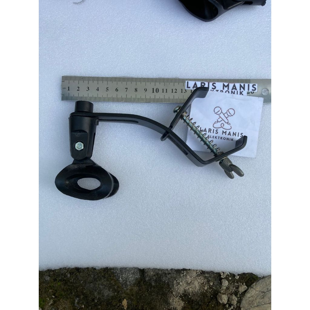 Stand Mic Jepit Kendang Stand Ketipung Stand Cepit Drum Bahan Besi Tebal Kualitas Premium Plus Holde