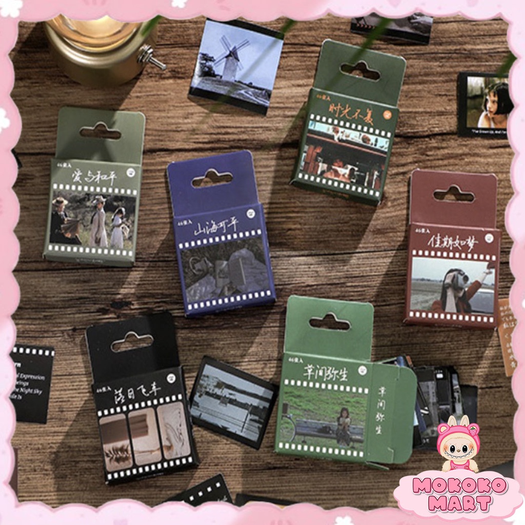 

MM Deco Sticker Aesthetic Sticker Mini Instant Eye Ten Thousand Years Sticker 46pcs Deco DIY - SP14