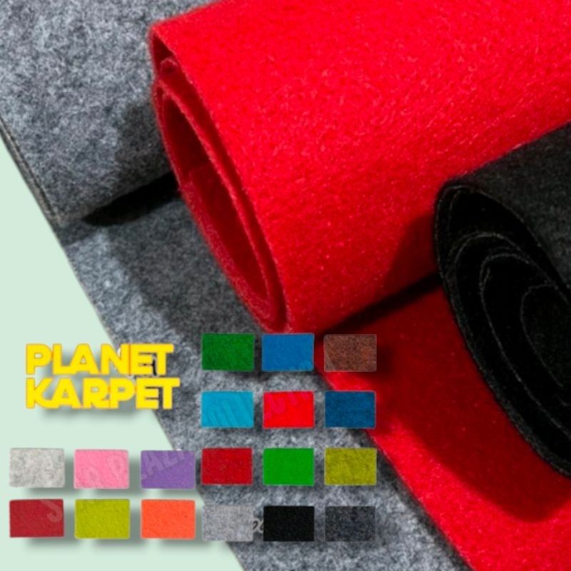 KARPET BLUDRU METERAN | KARPET LANTAI BLUDRU POLOS/KARPET MUSHOLLAH