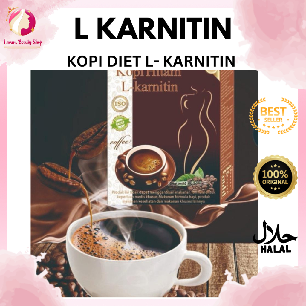 

❤️ Lavani ❤️ KOPI HITAM KOPI INSTANT L-KARNITIN KOPI DIET ISI 10 BUNGKUS