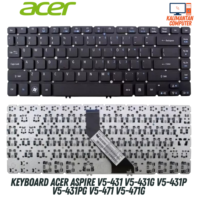 KEYBOARD ACER ASPIRE V5-431 V5-431G V5-431P V5-431PG V5-471 V5-471G