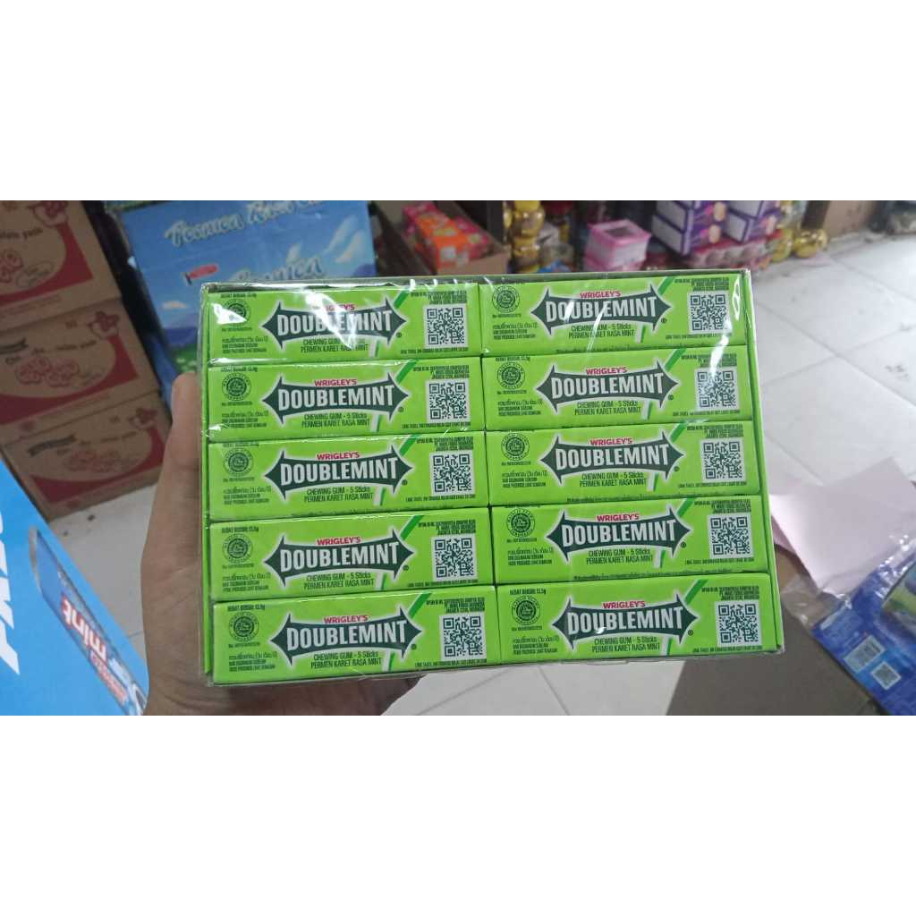 permen karet double mint