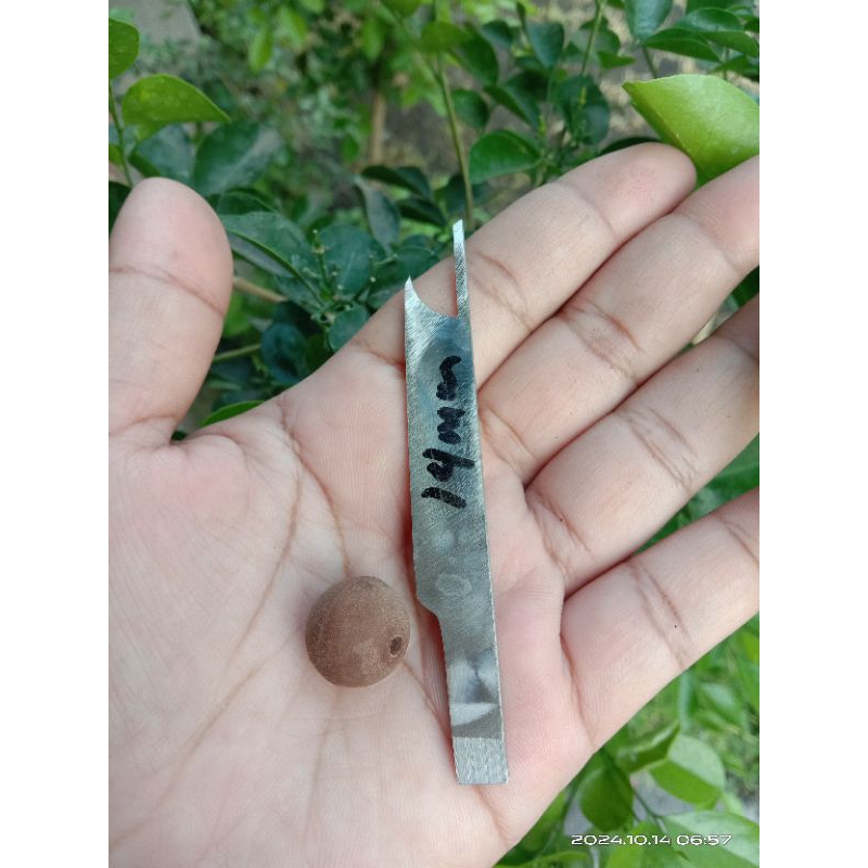 mata bor untuk membuat biji tasbih (14 mm ) , alat untuk membuat butiran tasbih