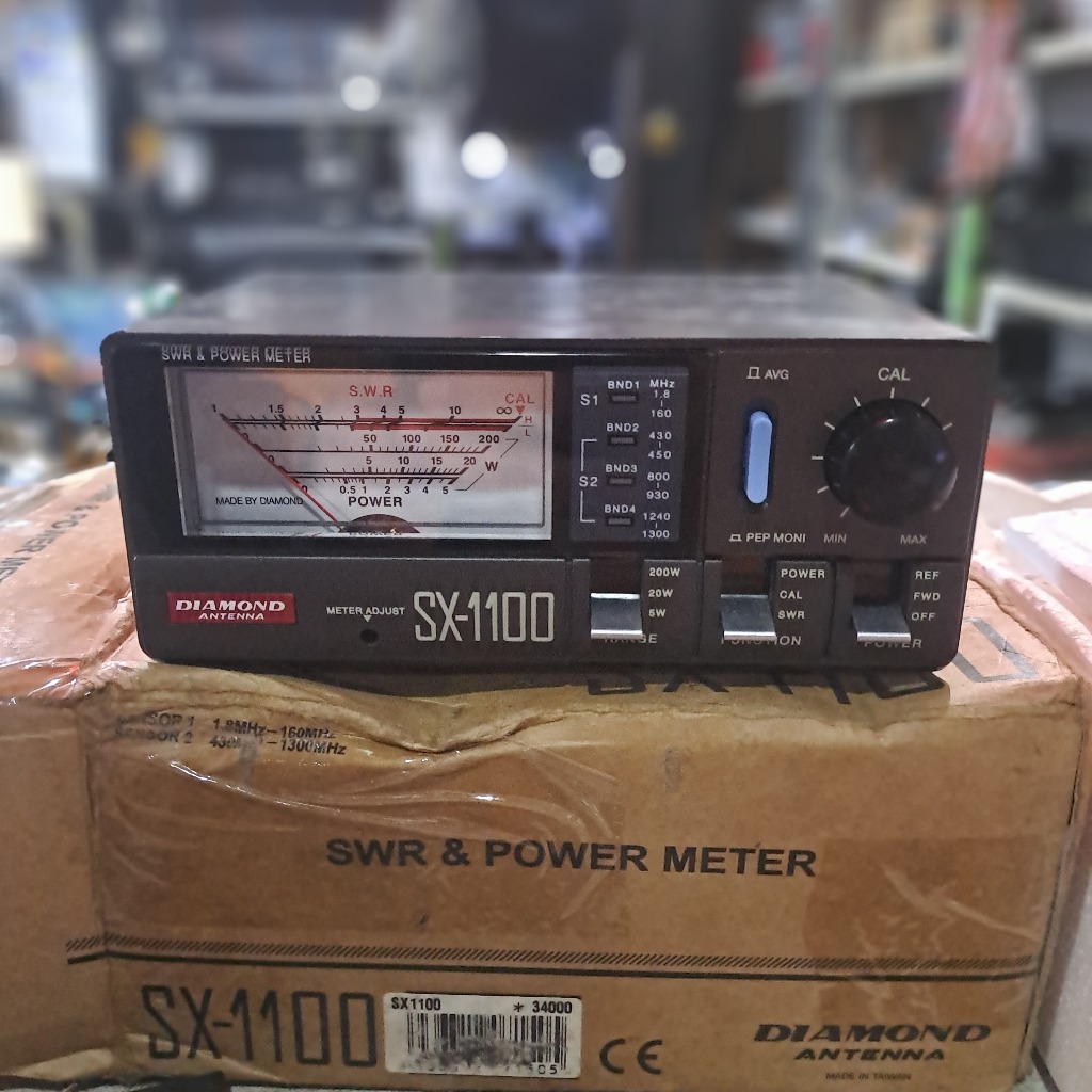 SWR METER SERBA BISA SWR DIAMOND SX1100 BUAT SEGALA FREKUENSI SWR SX 1100 SEGLA FREKUENSI LANGKA SWR