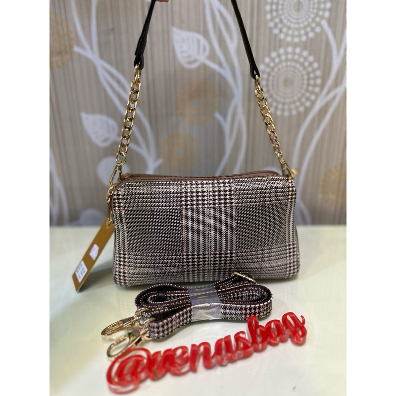 TAS WANITA BURBERRY* RANTAI SELEMPANG HANDBAG IMPORT WATERPROOF