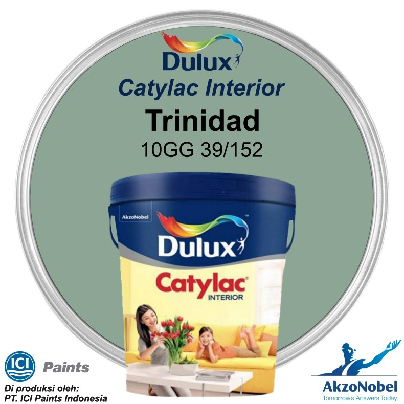 CAT DULUX CATYLAC INTERIOR 5 KG - TRINIDAD 10GG 39/152