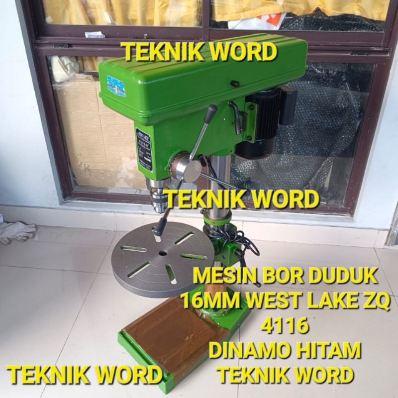 MESIN BOR DUDUK WESTLAKE 16MM ZQ 4116 / BOR DUDUK WEST LAKE 16 MM ZQ4116 DINAMO HITAM