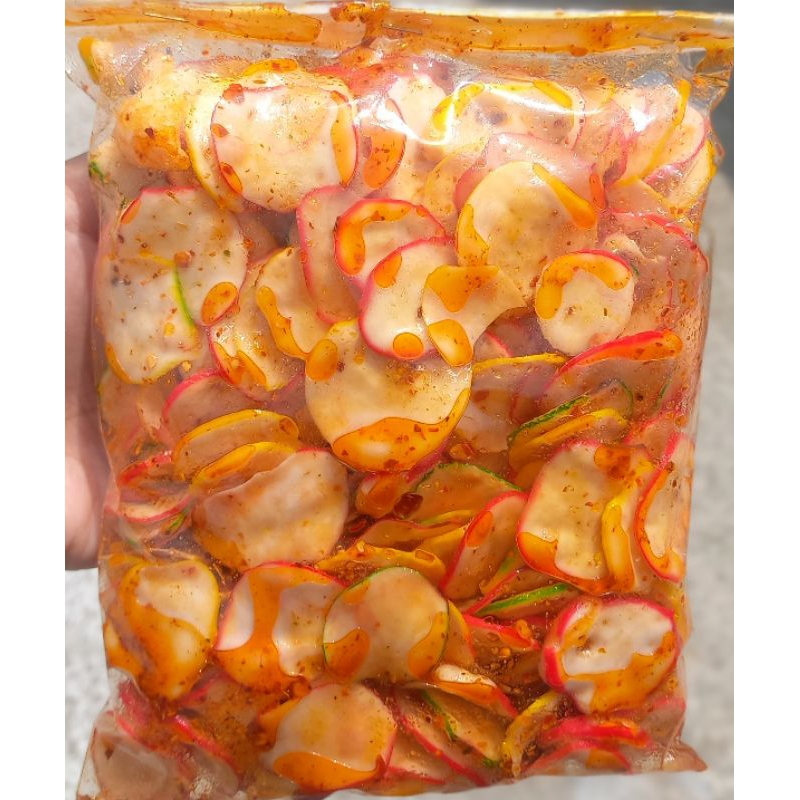 

seblak kering kerupuk bawang pedas 250 gram