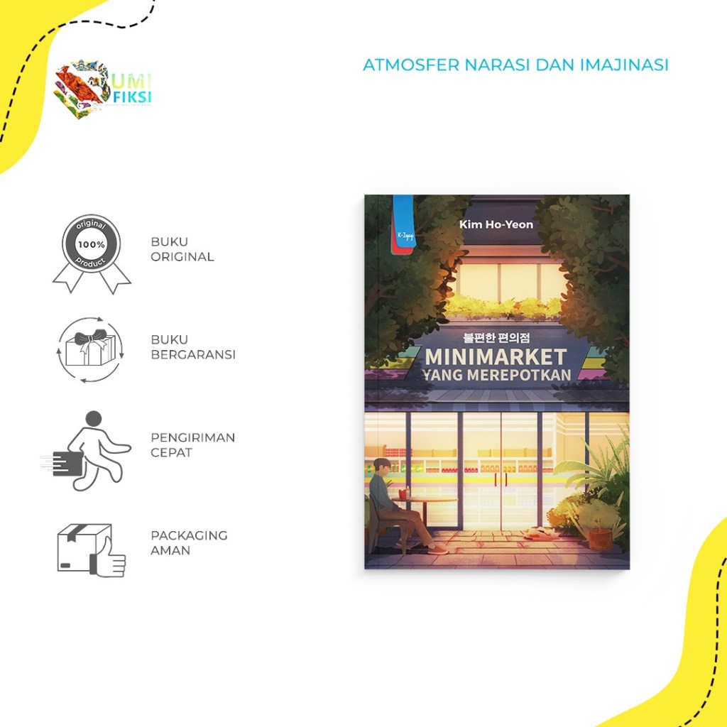 BUKU NOVEL MINIMARKET YANG MEREPOTKAN (2024) - Kim Ho-yeon - Bumifiksi