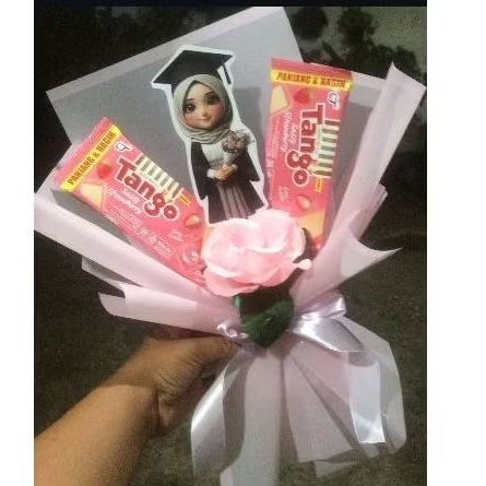

buket wisuda snack