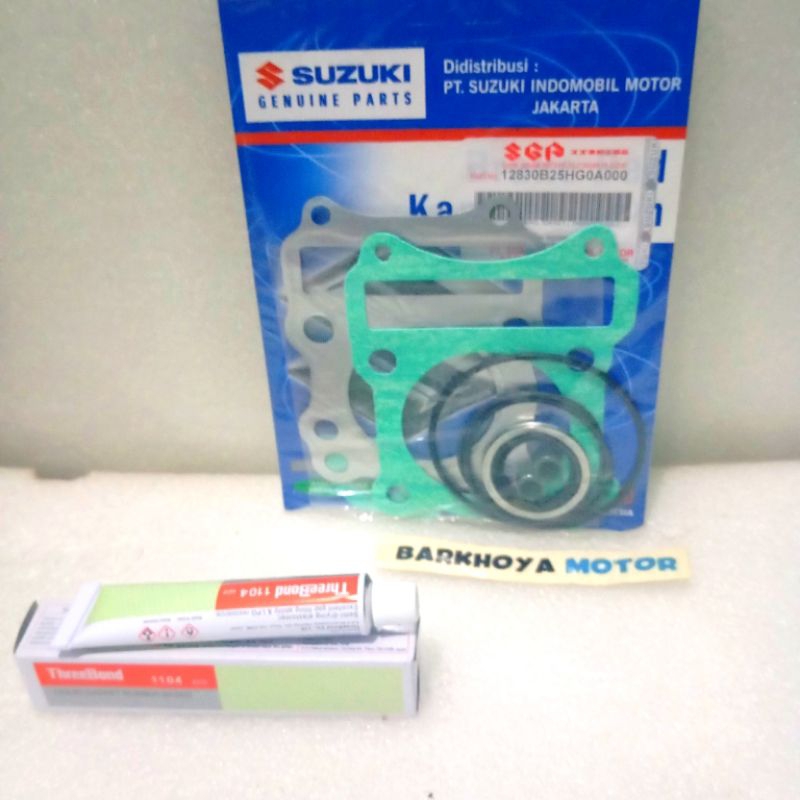 Topset Paking Blok Mesin Suzuki Thunder 125 Old New Tander SGP Set Lem Gasket Paking Blok Mesin