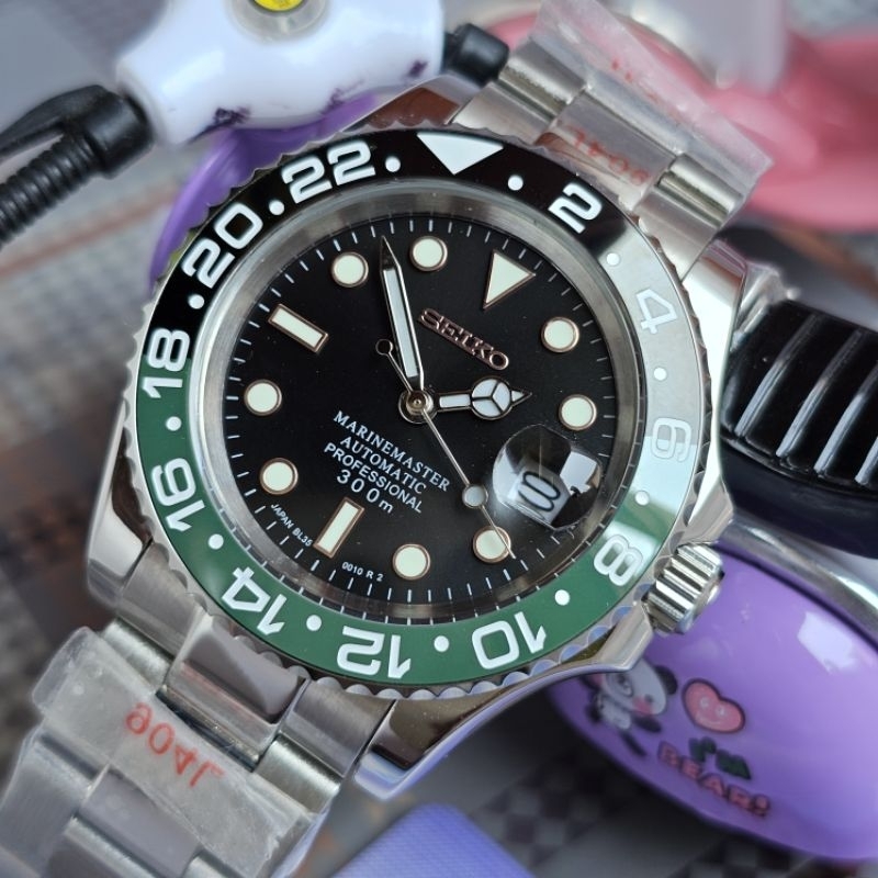 Seiko Marinemaster Starbucks Jam Tangan pria Automatic Free Box Ori