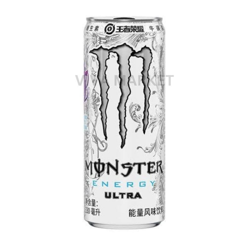 

Monster Energy Drink Ultra 330ml. Zero Sugar. Original China
