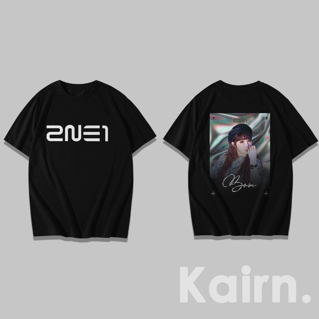 Kaos Park Bom 2ne1 / Fansmerch / Blackjack / Kaos Kpop