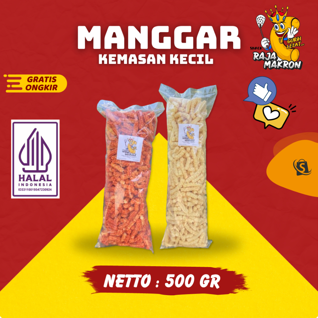 

Nycyta Home 1/2 Bal Manggar Camilan 500Gr Krupuk Tongkol, Manggar, Krupuk Tahu,Dan 360Gr Potato
