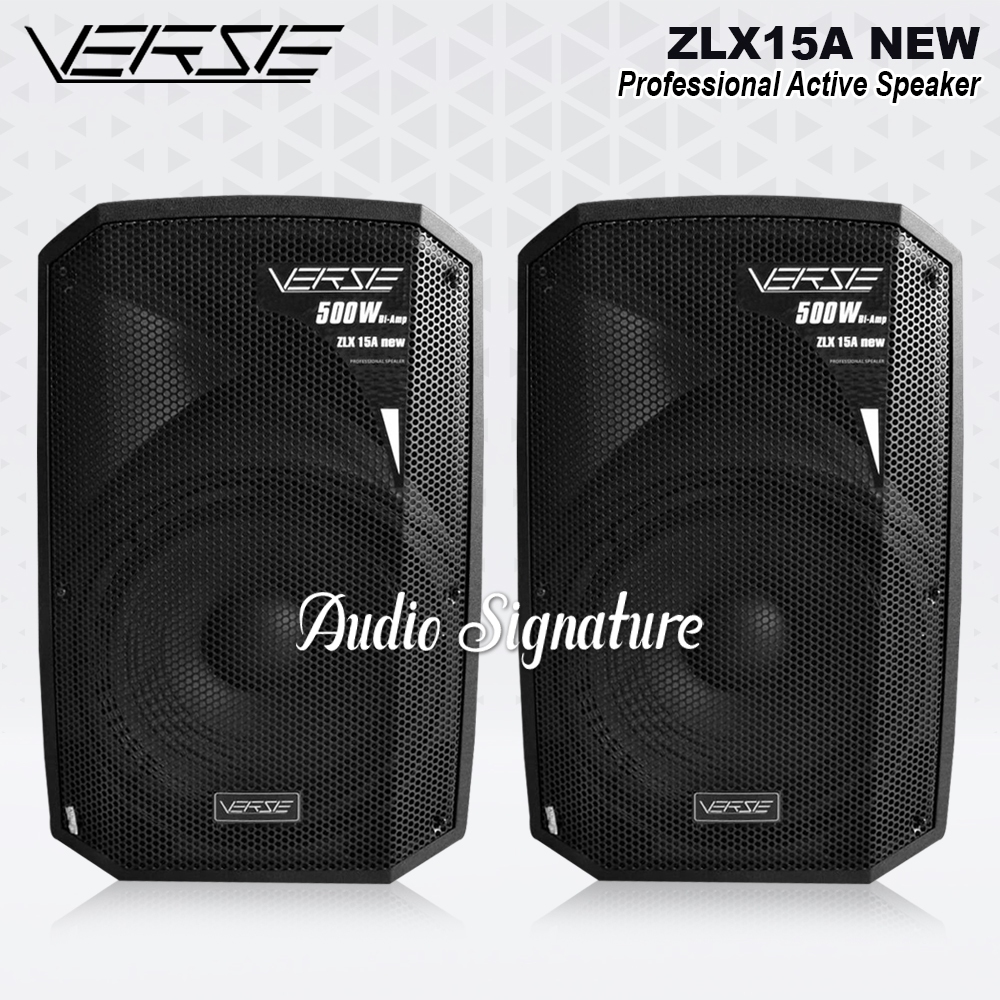 Speaker Aktif 15 Inch VERSE ZLX15A | ZLX-15A New Bluetooth Original Harga 1 PCS