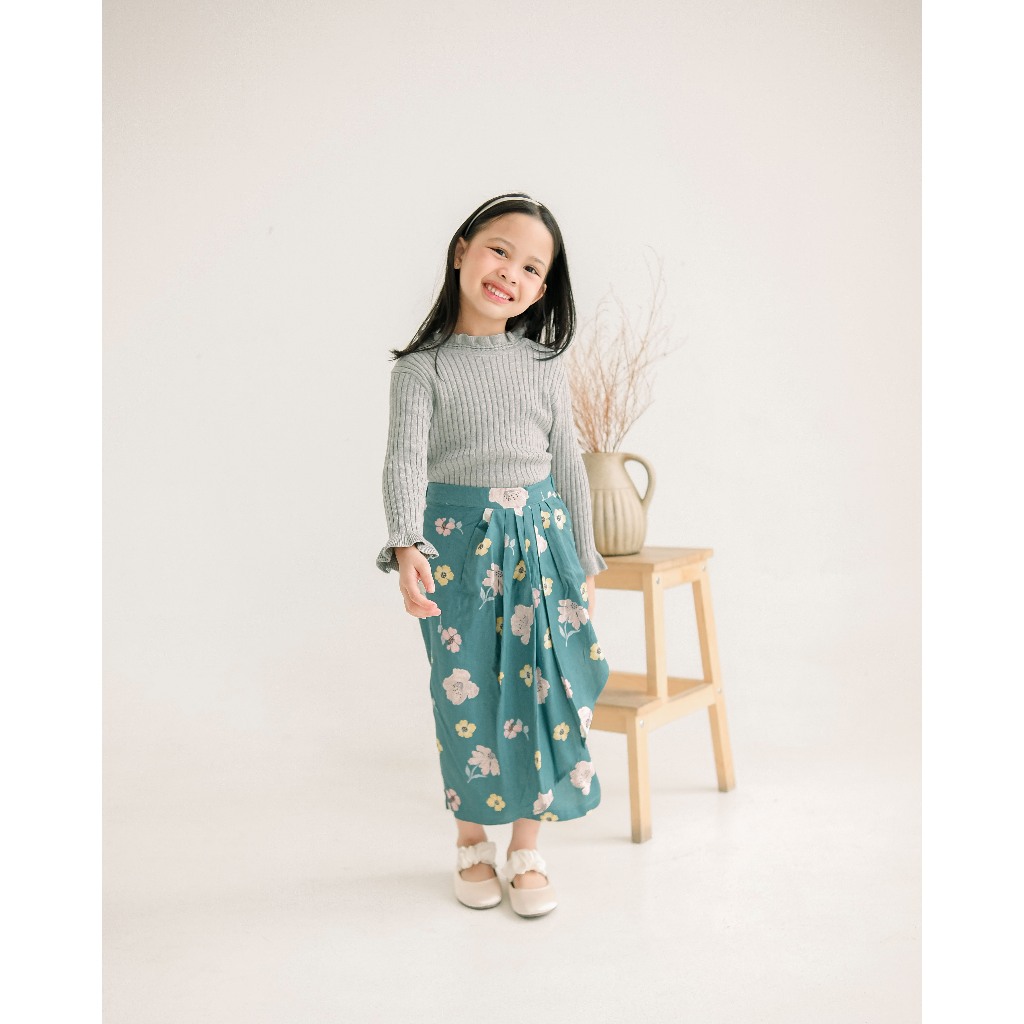 HEJOYA HERITAGE SKIRT | Rok Batik Anak | Rok Span Panjang | Rok Anak Perempuan | Rok Bawahan Kebaya