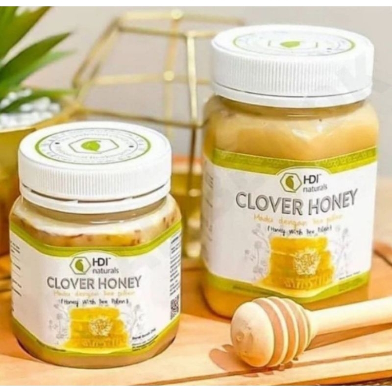 

clover honey 500gr free 250gr free sendok kayu