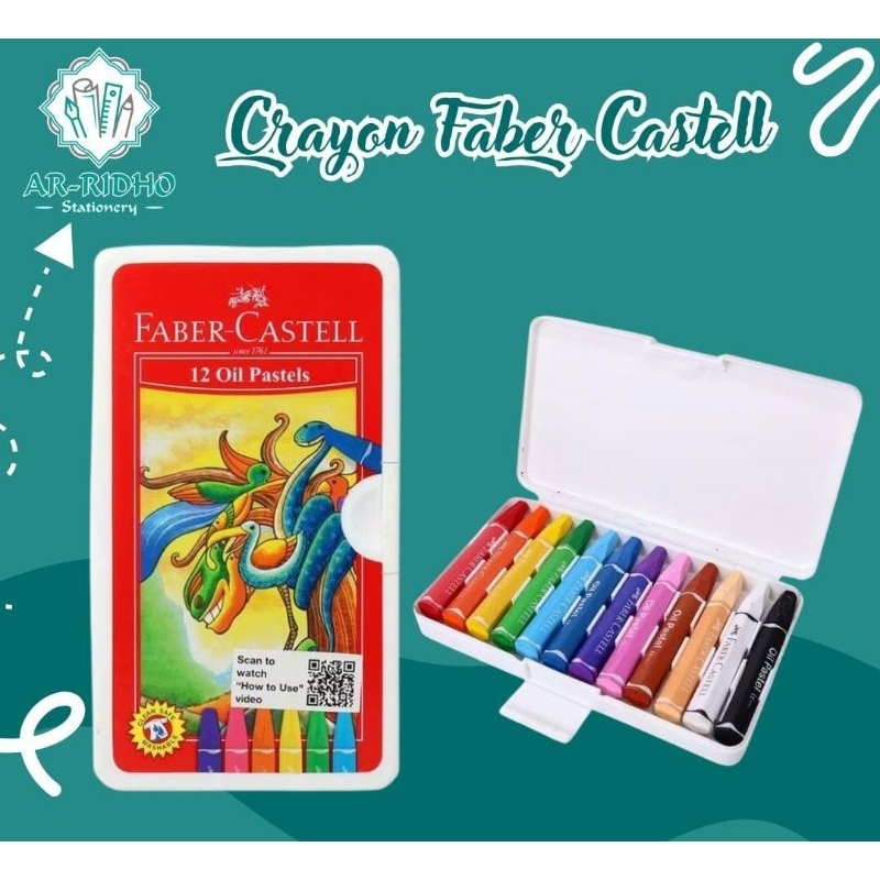 

Crayon Faber Castell Hexagonal 12 warna.