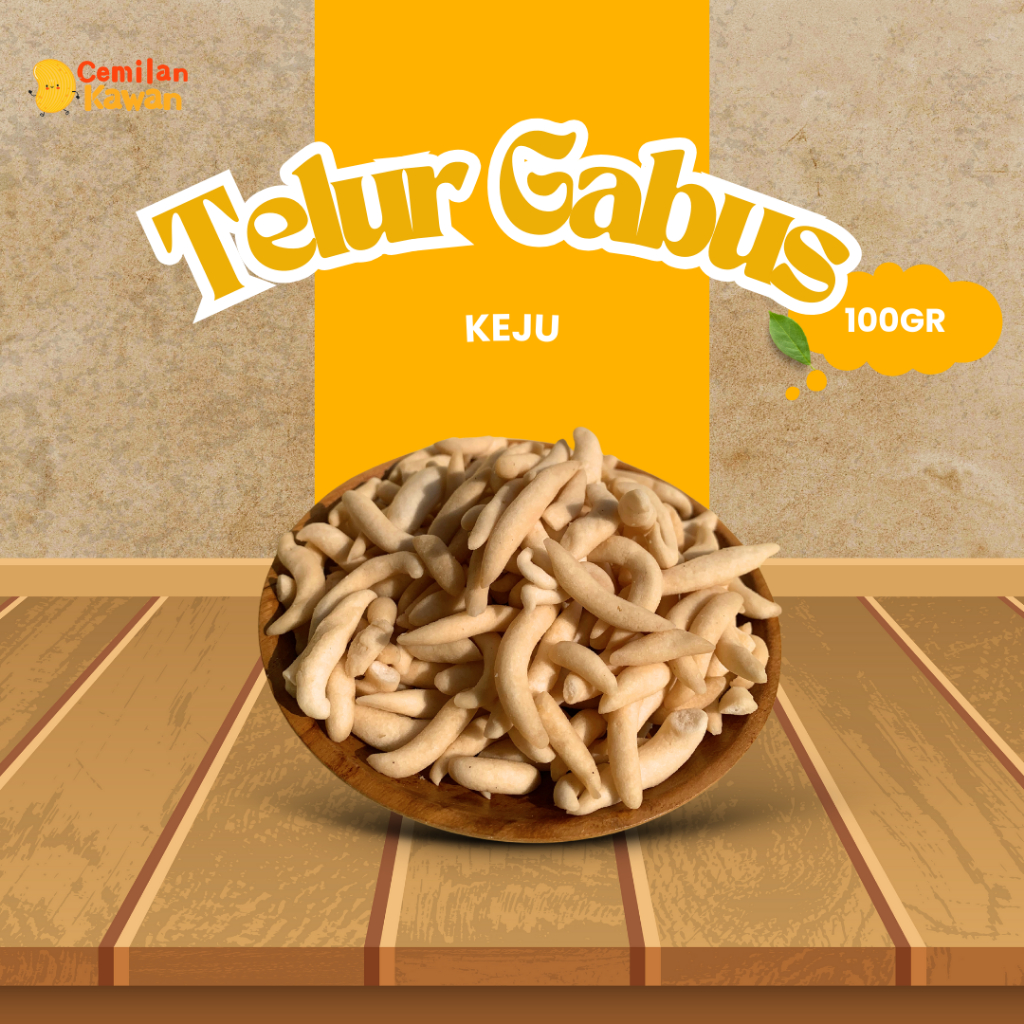 

Cemilan Kawan - Telur Gabus Keju 100 gram Snack Kiloan