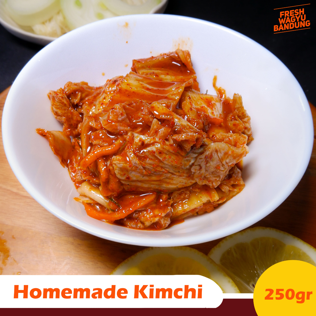 

HOMEMADE FRESH KIMCHI KOREA SAWI PUTIH 250g