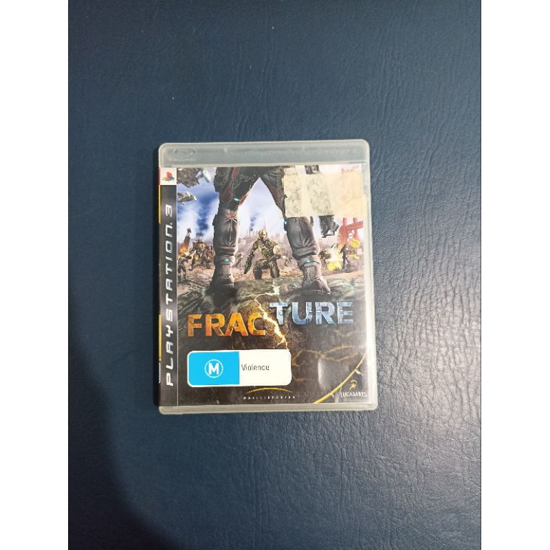 PS3 Fracture Reg 4 English BD Kaset CD Game Playstation 3 Games Region